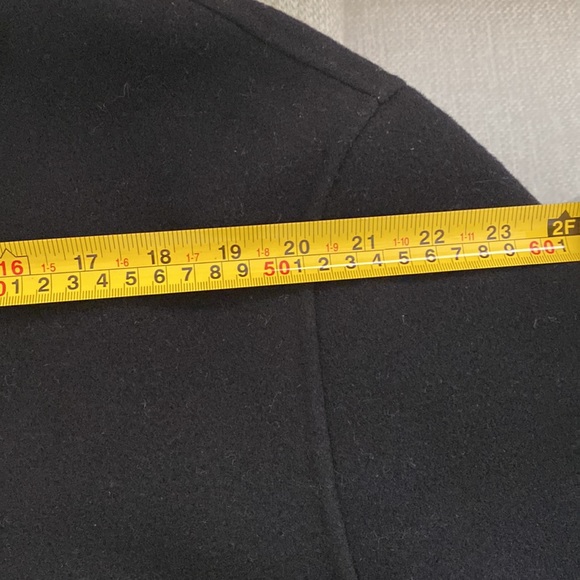 Sandro hooded wool mens coat. - Picture 6 of 9